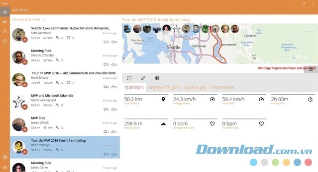 Kliva ứng dụng rèn luyện thể lực không thể thiếu cho Windows 10 và Windows Phone
