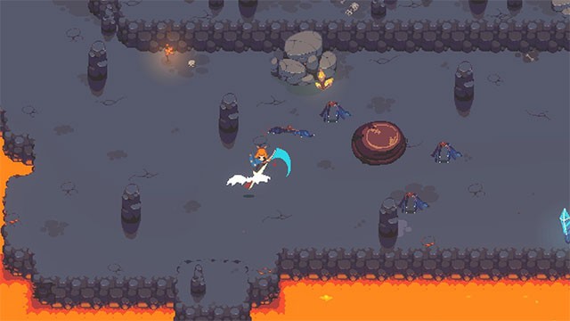 Game Kloa - Child of the Forest sở hữu hệ thống chiến đấu nhanh và sôi nổi