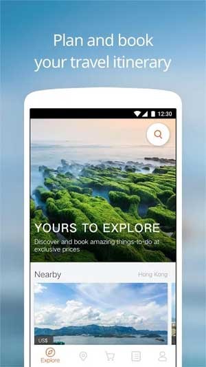 Lên kế hoạch và đặt vé cho chuyến du lịch thú vị của bạn với Klook for Android