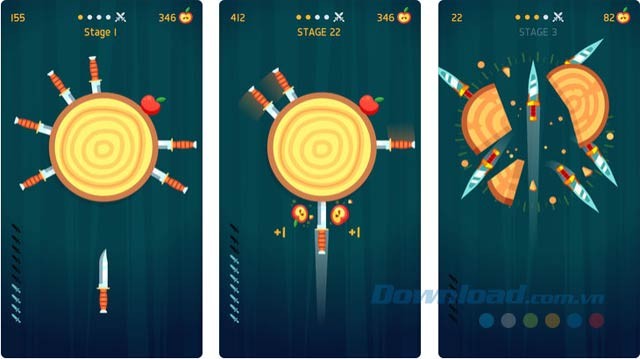 Phi dao trúng mục tiêu