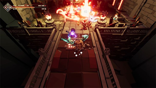 Game Knight Crawler sở hữu lối chơi tự do phóng khoáng, nơi game thủ thống trị đấu trường