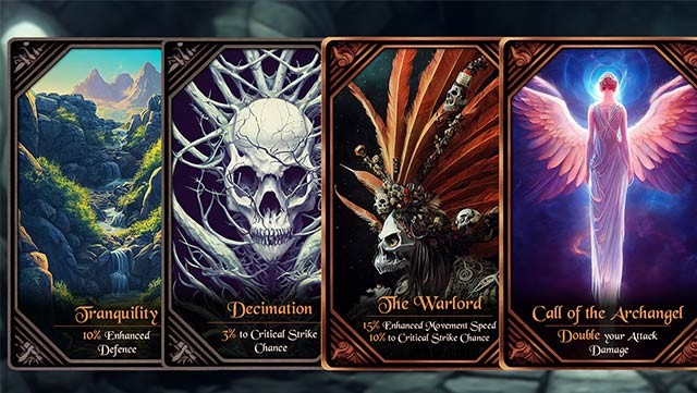 Lựa chọn thẻ bài để định hình lối chơi và kiểm soát các trận chiến