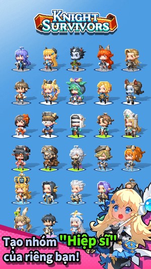 Tạo nên nhóm hiệp sĩ