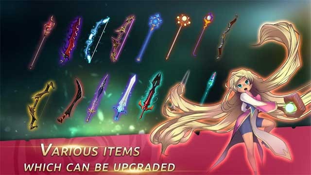 Rất nhiều vật phẩm và vũ khí có thể nâng cấp được