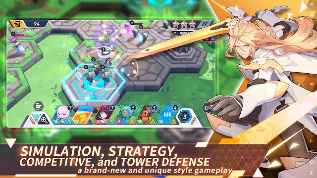 Trò chơi là sự kết hợp giữa game mô phỏng, chiến lược cạnh tranh và phòng thủ tháp