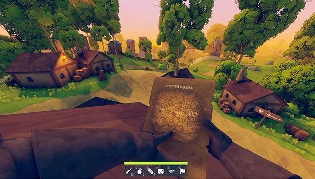 Mục tiêu cuối cùng là đến lâu đài và giành lấy bông hồng huyền thoại