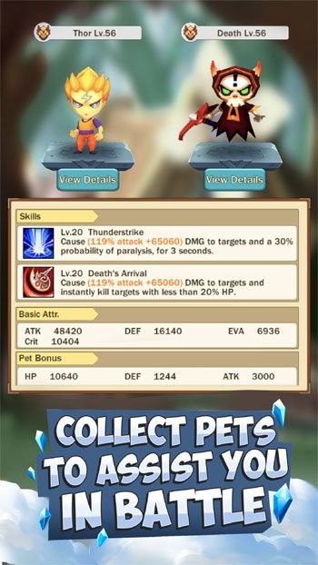 Thu thập thú cưng để đồng hành cùng nhau trong cuộc chiến