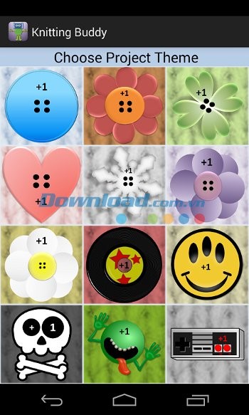 Hình nền trong Knitting and Crochet Buddy cho Android