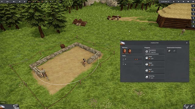 Xây dựng vùng định cư mới từ A-Z, bắt đầu từ nhà ở cho đến trang trại, nhà máy sản xuất...