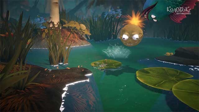 Game thủ chỉ cần lăn và nhảy để vượt chướng ngại vật