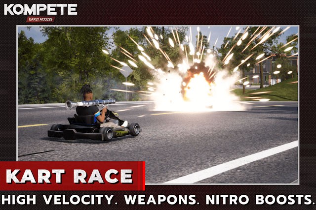 Đua xe Kart đầy phấn khích