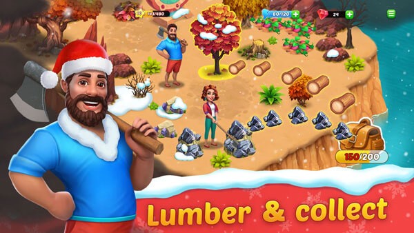 Khám phá kho báu ẩn giấu - Xây dựng một tàu thị trấn lớn