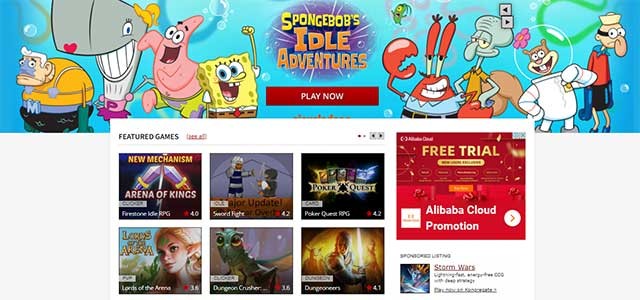 Kongregate là web game online và cổng trò chơi trực tuyến khá phổ biến