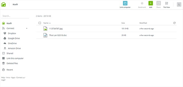 Dịch vụ lưu trữ đám mây