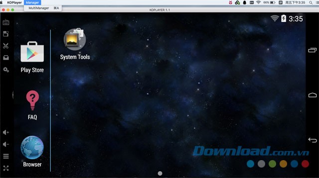 Hướng dẫn cài đặt phần mềm giả lập Android cho Mac