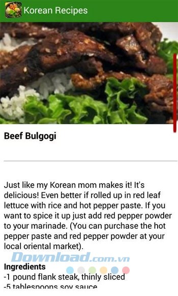 Công thức nấu ăn