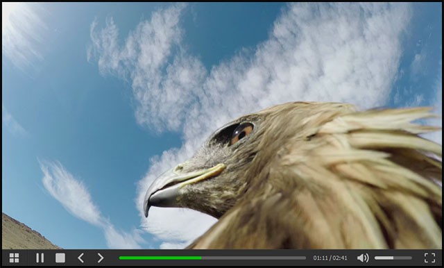 Giao diện đơn giản, trực quan của Kotato FLV Player