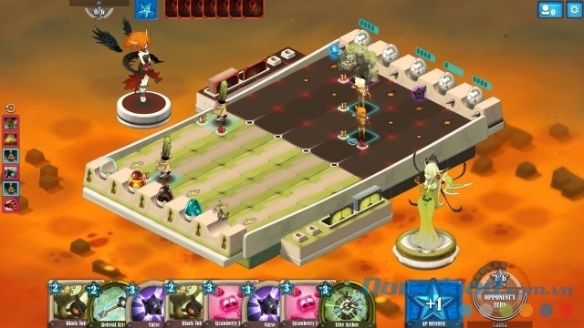 Giao diện chính của game chiến thuật thẻ bài miễn phí KROSMAGA cho máy tính và Mac