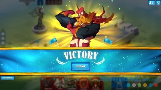 Tìm cách giành chiến thắng vẻ vang trong game chiến thuật thẻ bài miễn phí KROSMAGA cho máy tính và Mac