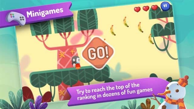 Cố gắng chinh phục thứ hạng hàng đầu của các mini game vui nhộn