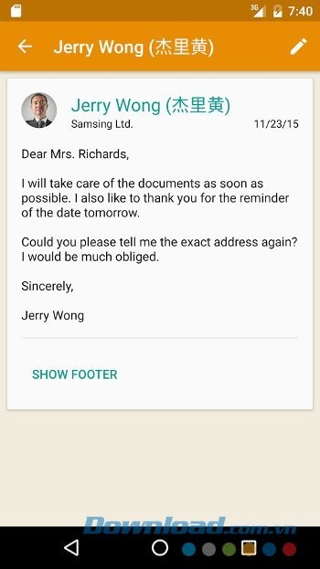 Gửi tin nhắn an toàn với Kullo