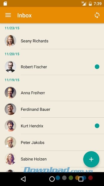 Hộp thư đến của Kullo