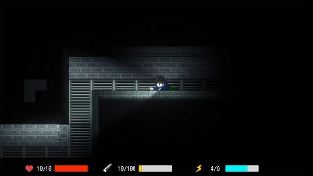 Sử dụng đèn pin để soi đường