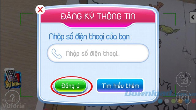 Đăng ký bằng số điện thoại