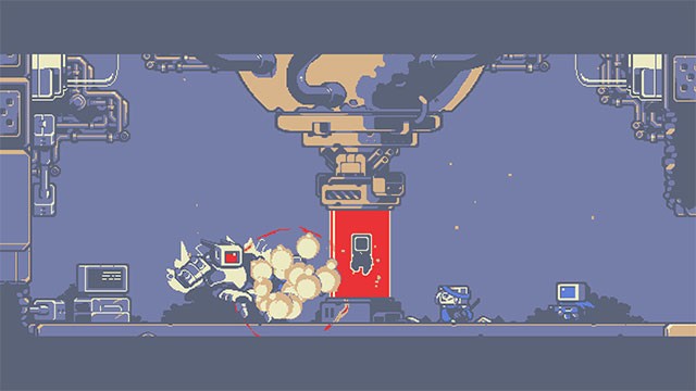 KUNAI là game phiêu lưu hành động kết hợp nhập vai đi cảnh cổ điển