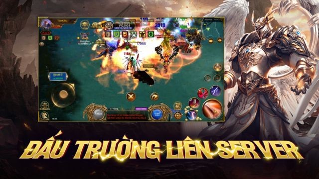 Hệ thống đấu trường liên server đa dạng