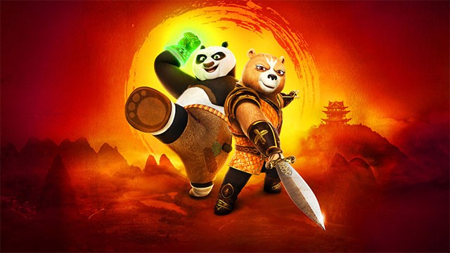 Poster phim Kung Fu Panda: Hiệp Sĩ Rồng phát sóng độc quyền trên Netflix