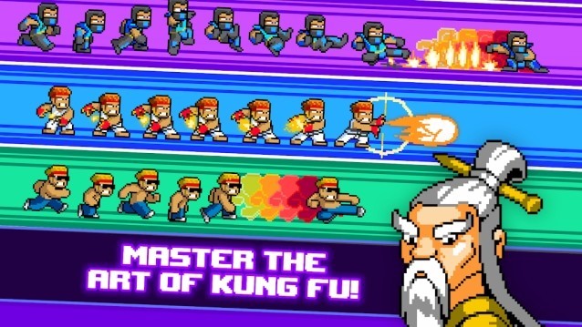 Hãy trở thành bậc thầy Kung Fu trong Kung Fu Z