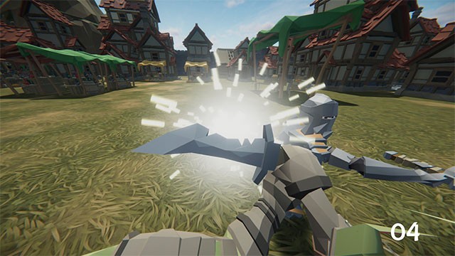 Chơi game nhập vai đánh quái Kurr Snaga ở góc nhìn thứ nhất trực quan