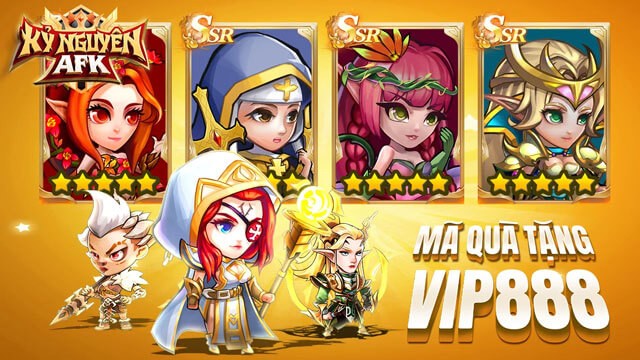 Tặng mã VIP888, nhận ngay tướng SSR