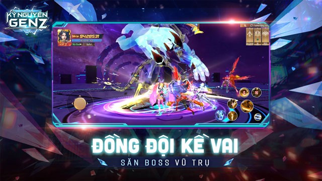 Kỷ Nguyên GenZ - Cùng đồng đội kề vai, săn boss vũ trụ