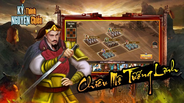 Game chiến thuật - Chiêu mộ tướng lĩnh