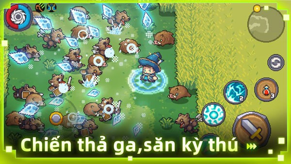 Chiến đấu thả ga, săn kỳ thú
