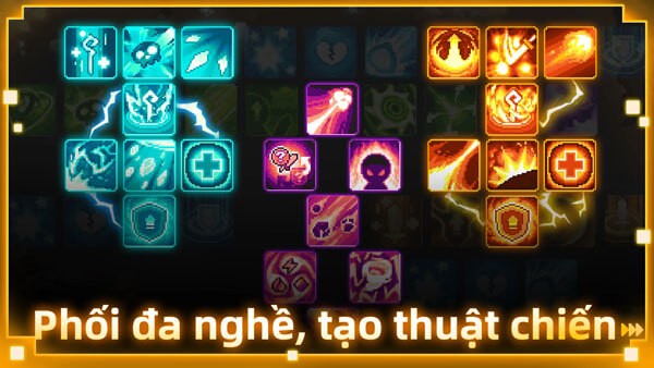 Phối đa nghề, tạo thuật chiến