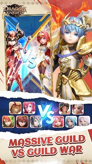 Tham gia vào cuộc chiến guild x guild quy mô lớn