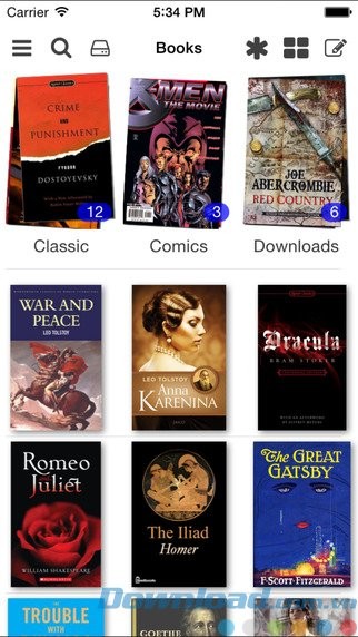 Ứng dụng đọc eBook