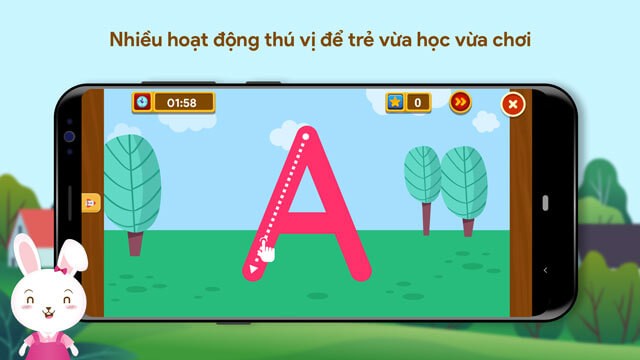 Đem đến nhiều hoạt động thú vị để trẻ vừa học, vừa chơi