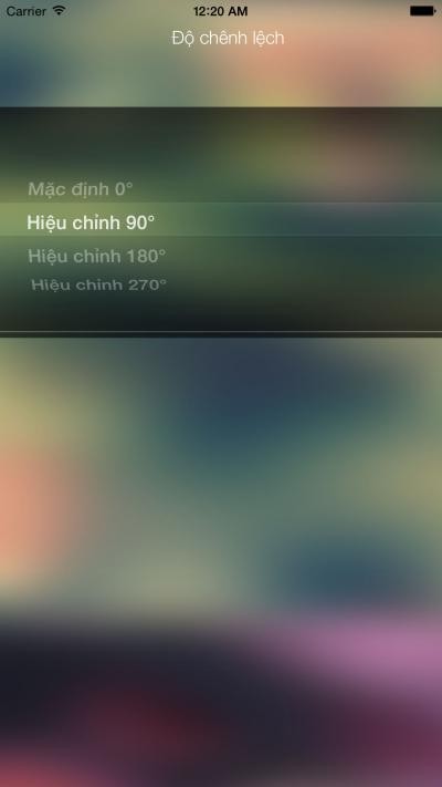 La bàn Phong thủy cho iPhone