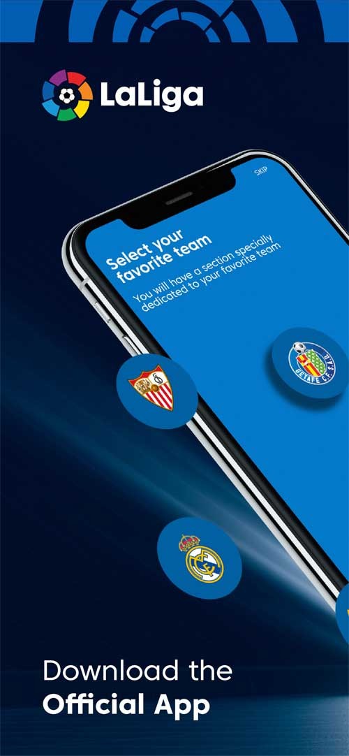 Tải La Liga cho iOS miễn phí và cập nhật thông tin mới nhất về giải bóng đá LaLiga