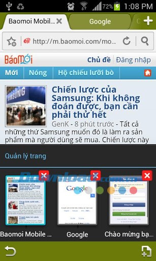Laban browser for Android