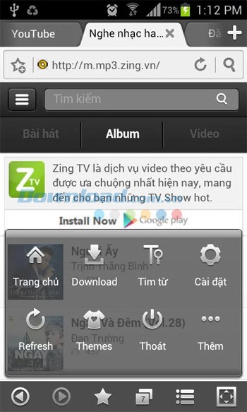 Laban Browser cho Android