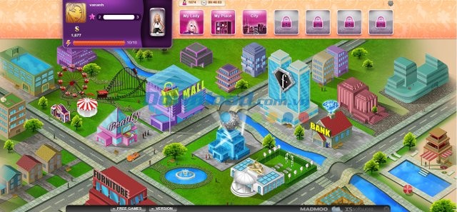 Thành phố của bạn trong Lady Popular Fashion Arena