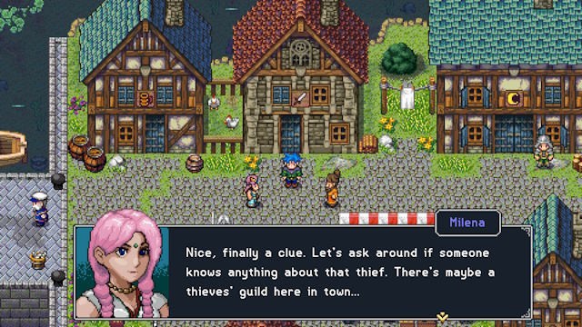 Lagoda Odyssey là game phiêu lưu nhập vai đồ họa Pixel cổ điển