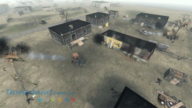 Khám phá bản đồ rộng lớn trong game chiến thuật thời gian thực cho PC Lambda Wars