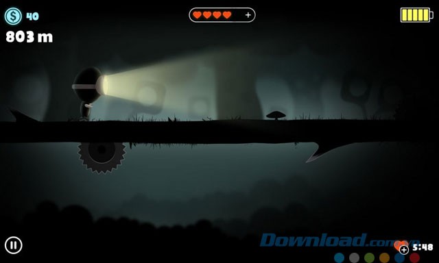 Giao diện game Lamphead: Out the Darkness