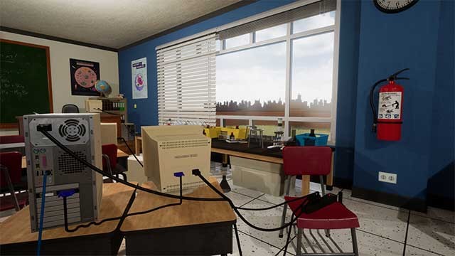 LAN Party Adventures là game phiêu lưu kết hợp kể chuyện và mô phỏng